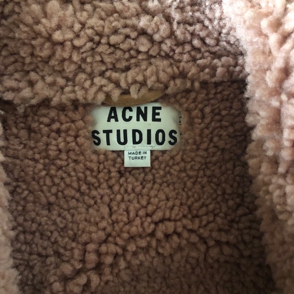 Acne shearling coat